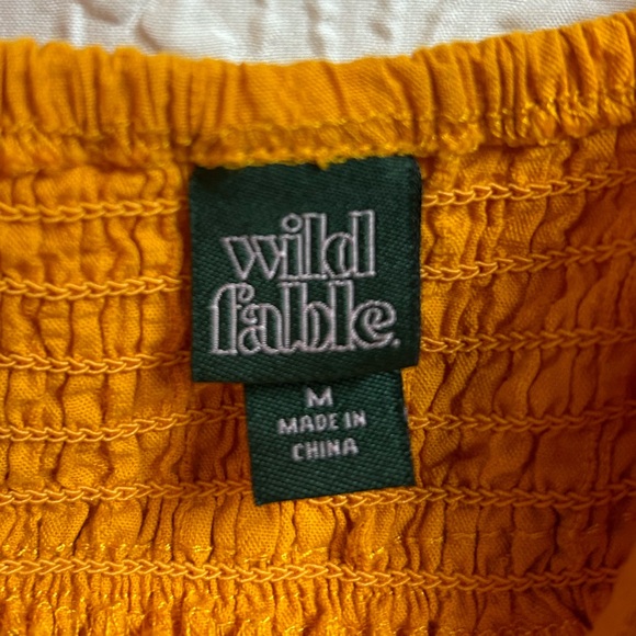 Wild Fable Medium Mustard Dress - Picture 6 of 8